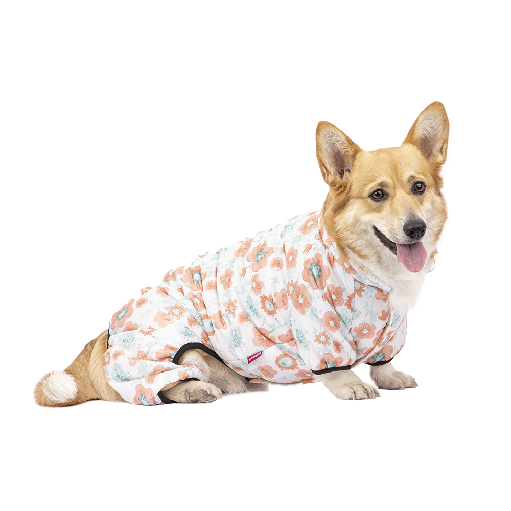 Petmax Комбинезон с цветами для собак 2XL бежевый девочка 1099₽