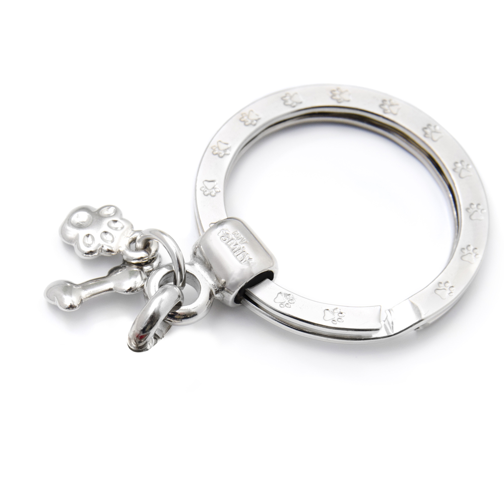 My family Адресник для собак брелок большой Colors, цветной