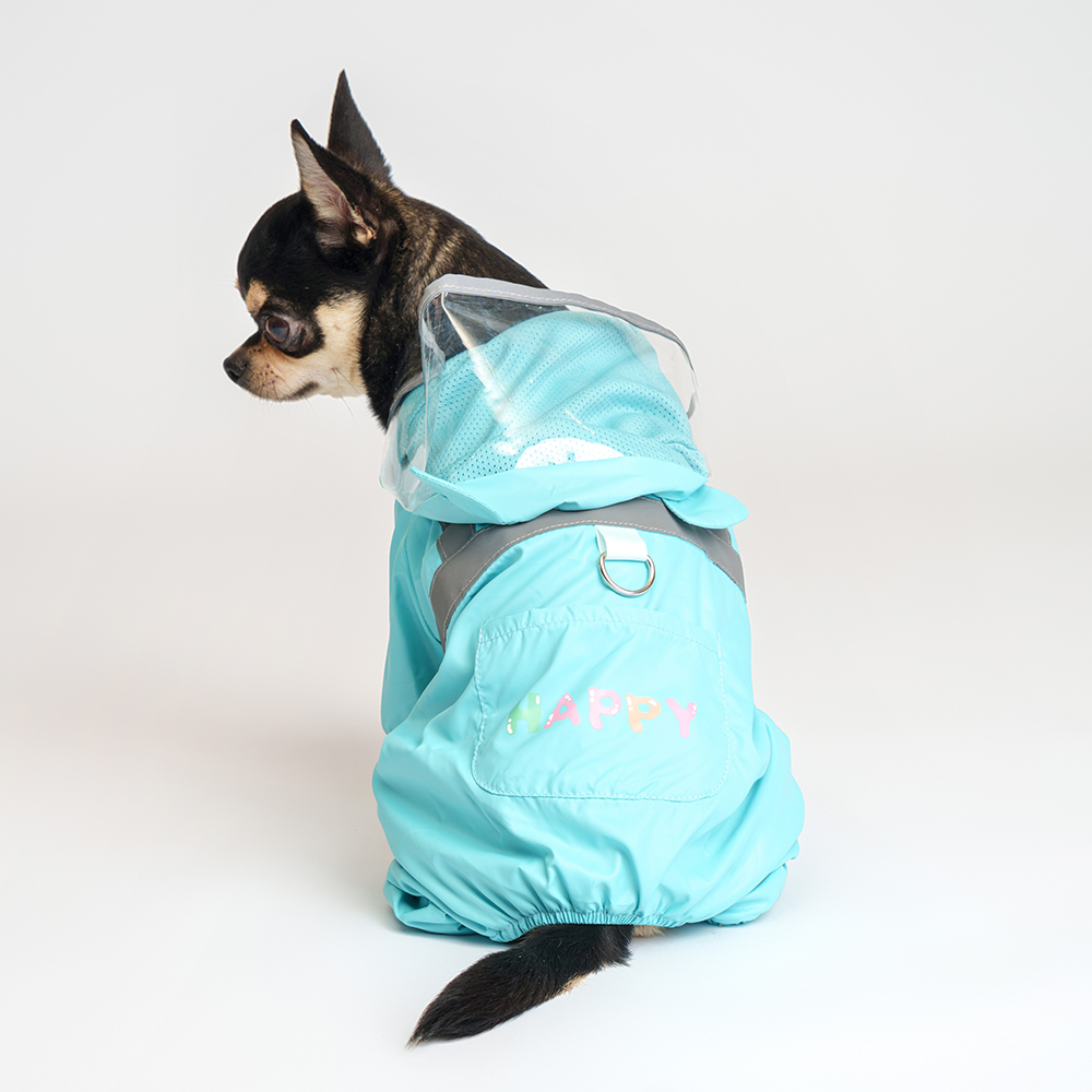 Petmax Дождевик голубой с капюшоном XS 1099₽
