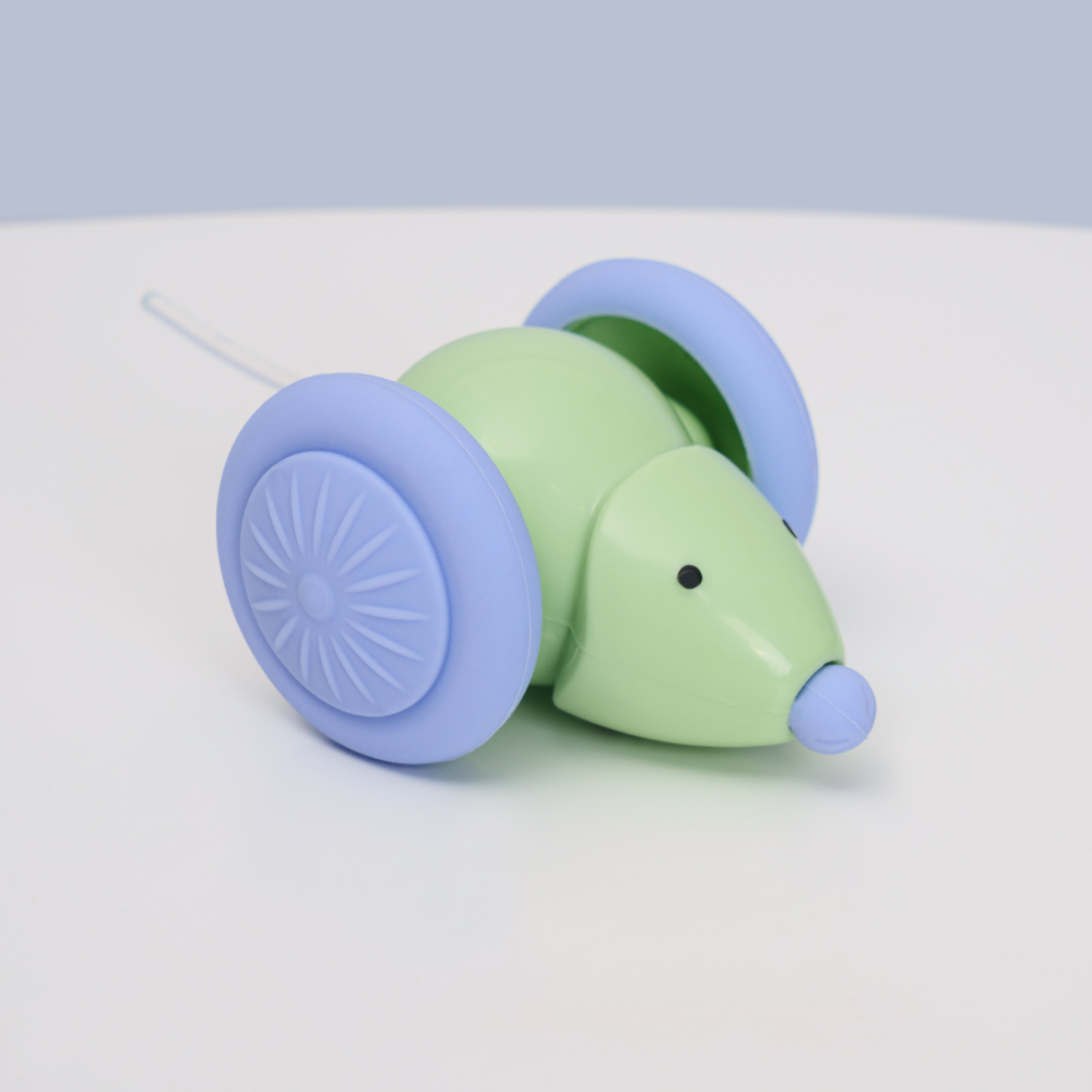 HiPet Игрушка для кошек интерактивная Мышка длина 10 см ширина 65 см 1199₽